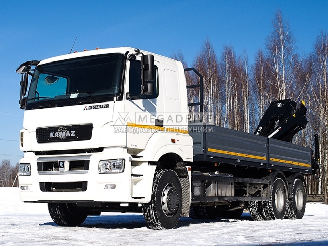 Манипулятор HIAB X-Duo-178-B2 на шасси КАМАЗ 65207