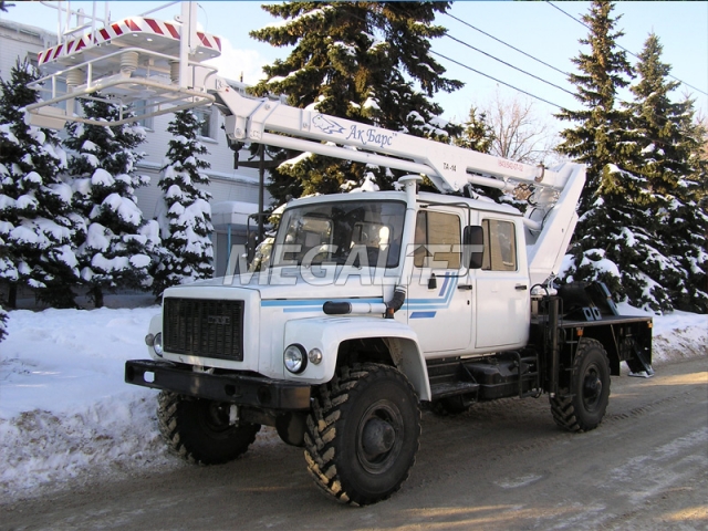 Автогидроподъемник ТА-14 на шасси ГАЗ 33081