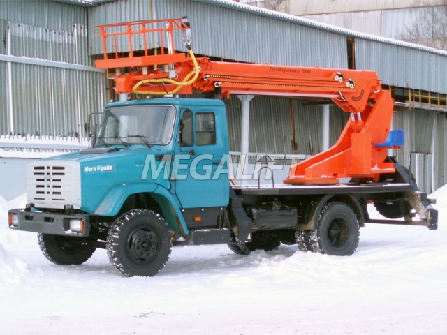 Автогидроподъемник ПСС-131.22Э на шасси ЗИЛ 432932