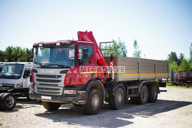 Манипулятор FASSI F215A на шасси SCANIA P380