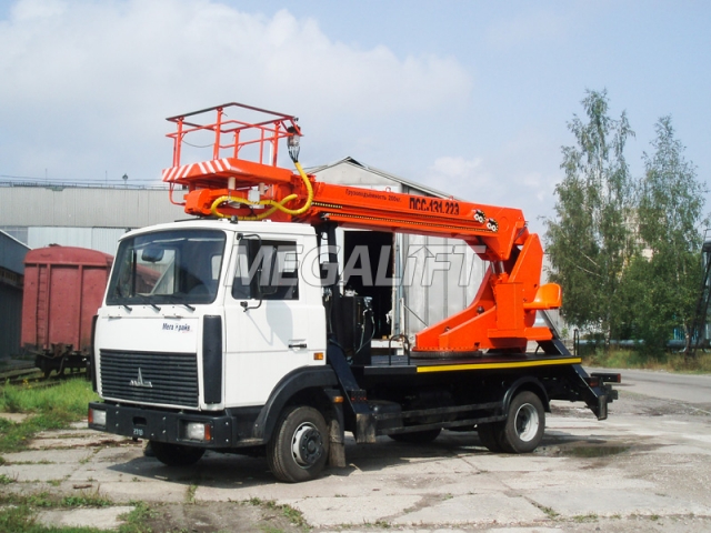 Автогидроподъемник ПСС-131.22Э на шасси МАЗ 4370
