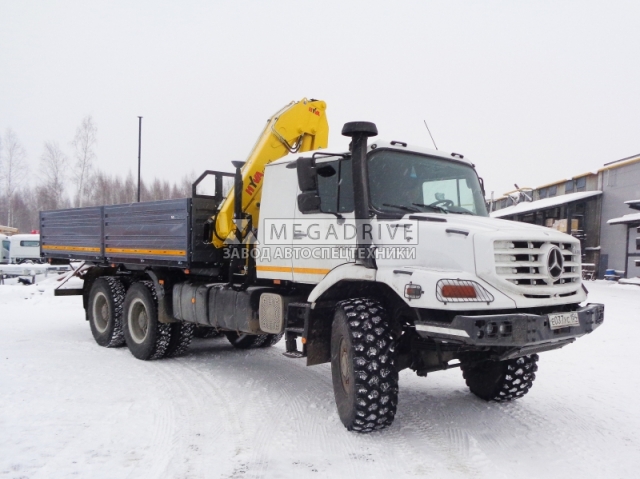 Манипулятор HYVA HB 150E на шасси MERCEDES-BENZ ZETROS