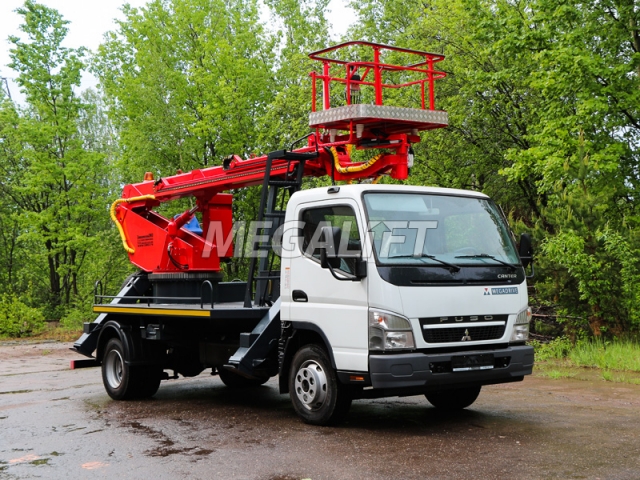 Автогидроподъемник ПСС-131.18Э на шасси FUSO FE85