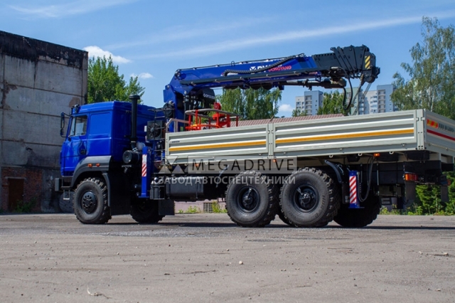 Манипулятор DONGYANG  SS2036 на шасси УРАЛ 4320 с буром (БМ)