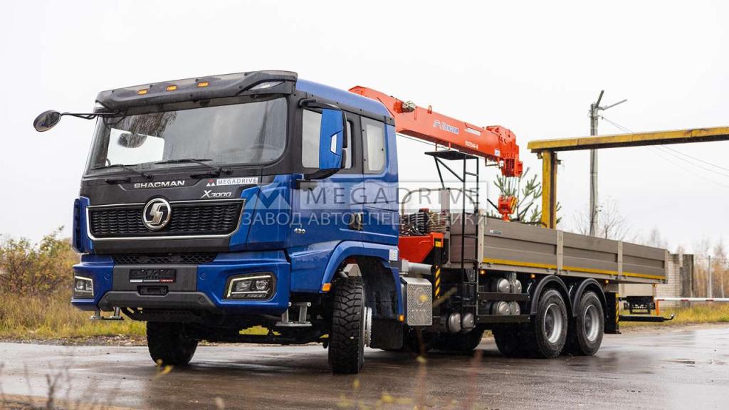 Манипулятор KANGLIM KS1256 на шасси SHACMAN SX32586Т384