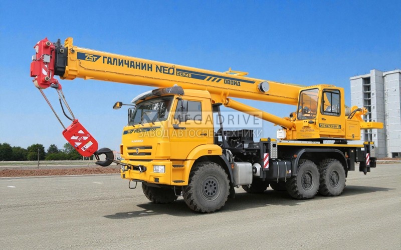 Автокран ГАЛИЧАНИН КС-55713-5Л-1 на шасси КАМАЗ 43118