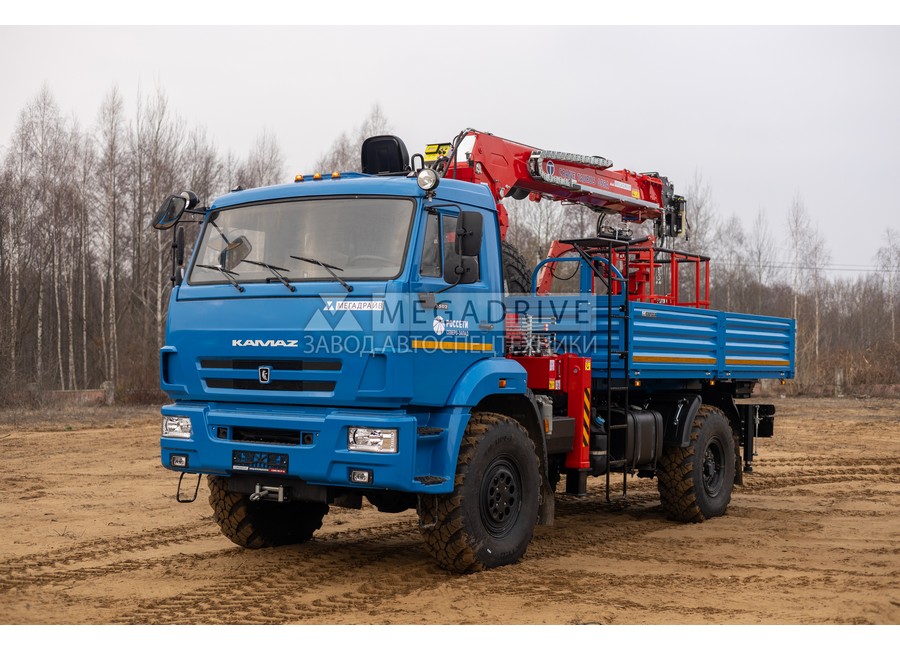 Манипулятор TAURUS 055A на шасси КАМАЗ 43502