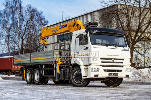 Манипулятор XCMG KSQS157-6 на шасси КАМАЗ 65115