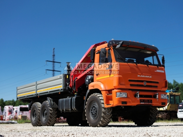 Манипулятор PALFINGER PK23500 на шасси КАМАЗ 43118