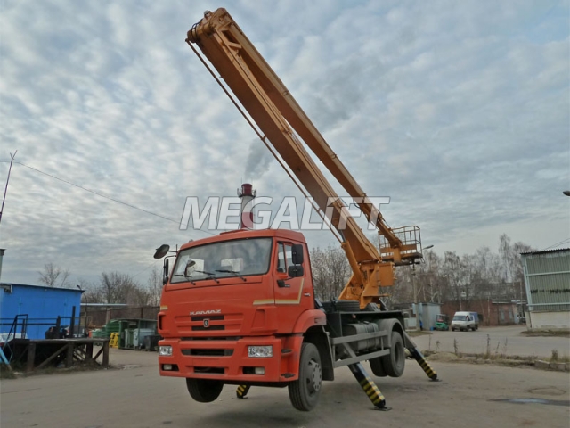 Автогидроподъемник ВС-22.06 на шасси КАМАЗ 43253