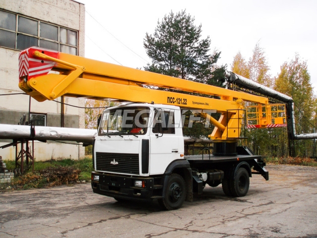 Автогидроподъемник ПСС-121.22 на шасси МАЗ 4370