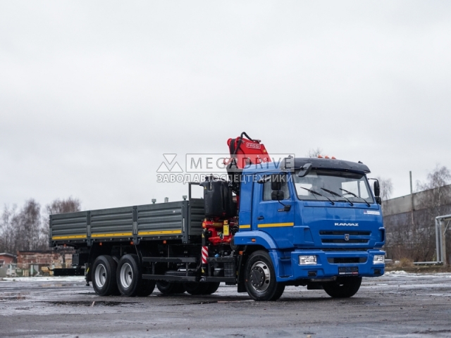 Манипулятор FASSI F275 на шасси КАМАЗ 65117