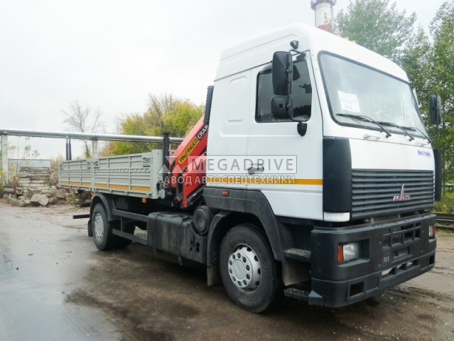 Манипулятор PALFINGER PK15500A на шасси МАЗ 5340А5