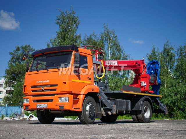 Автогидроподъемник ПСС-131.22Э на шасси КАМАЗ-43253