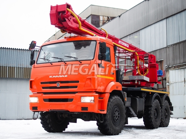 Автогидроподъемник ПСС-141.29Э на шасси КАМАЗ 43118