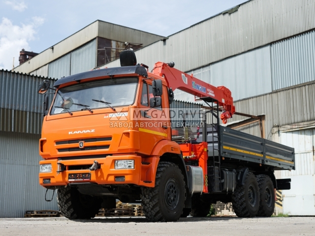 Манипулятор KANGLIM KS1256-GIII на шасси КАМАЗ 43118