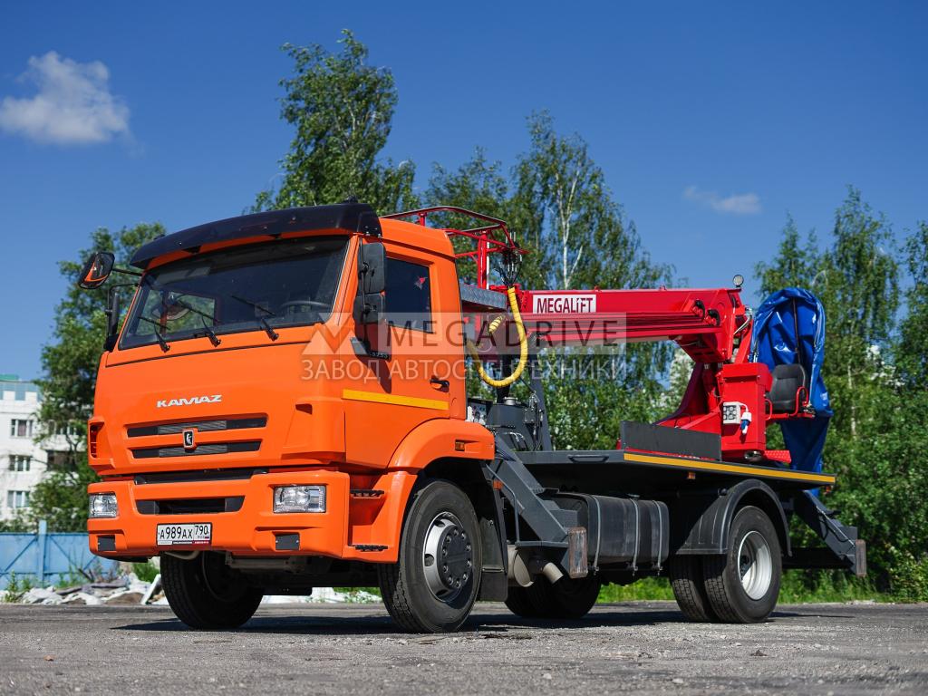 Автогидроподъемник ПСС-131.22Э на шасси КАМАЗ-43253 (электро)