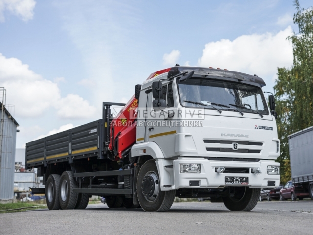 Манипулятор PALFINGER PK23500 на шасси КАМАЗ 65117
