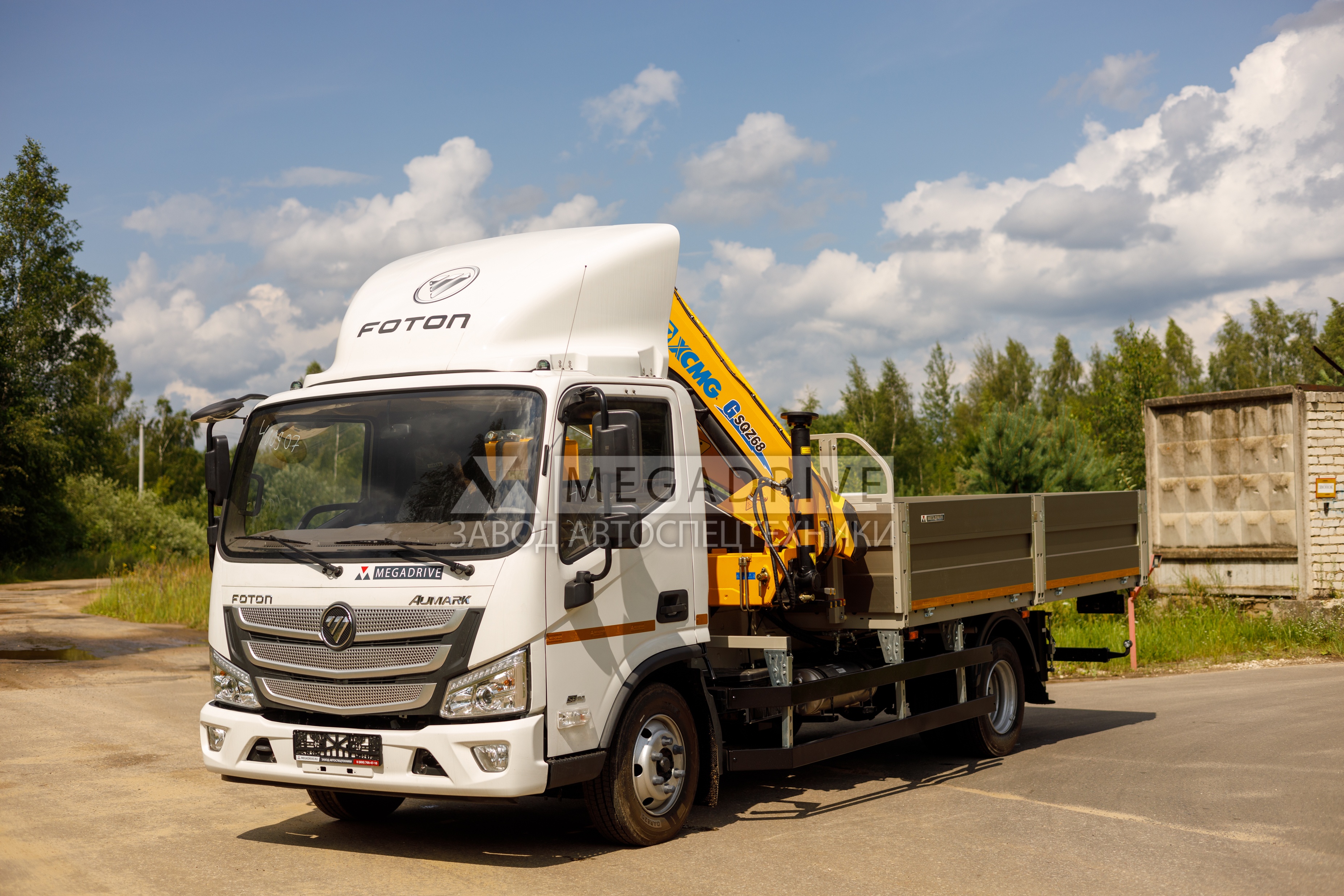 Манипулятор XCMG SQZ 68-4 на шасси FOTON S85