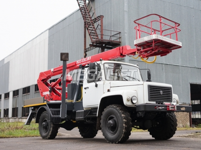 Автогидроподъемник ПСС-131.18Э на шасси ГАЗ-33088