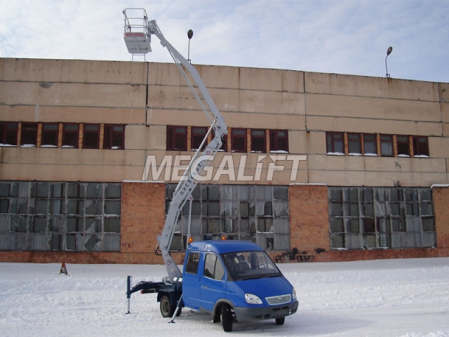Автогидроподъемник ПМС-212 (ГАЗЕЛЬ) на шасси ГАЗ 33023