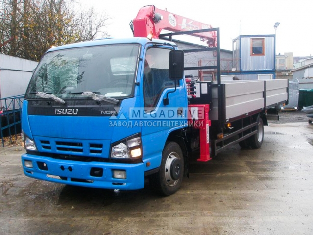 Манипулятор UNIC URV343 на шасси ISUZU NQR75R