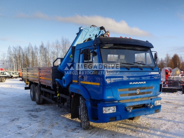 Манипулятор ИНМАН ИМ 240А на шасси КАМАЗ 65117