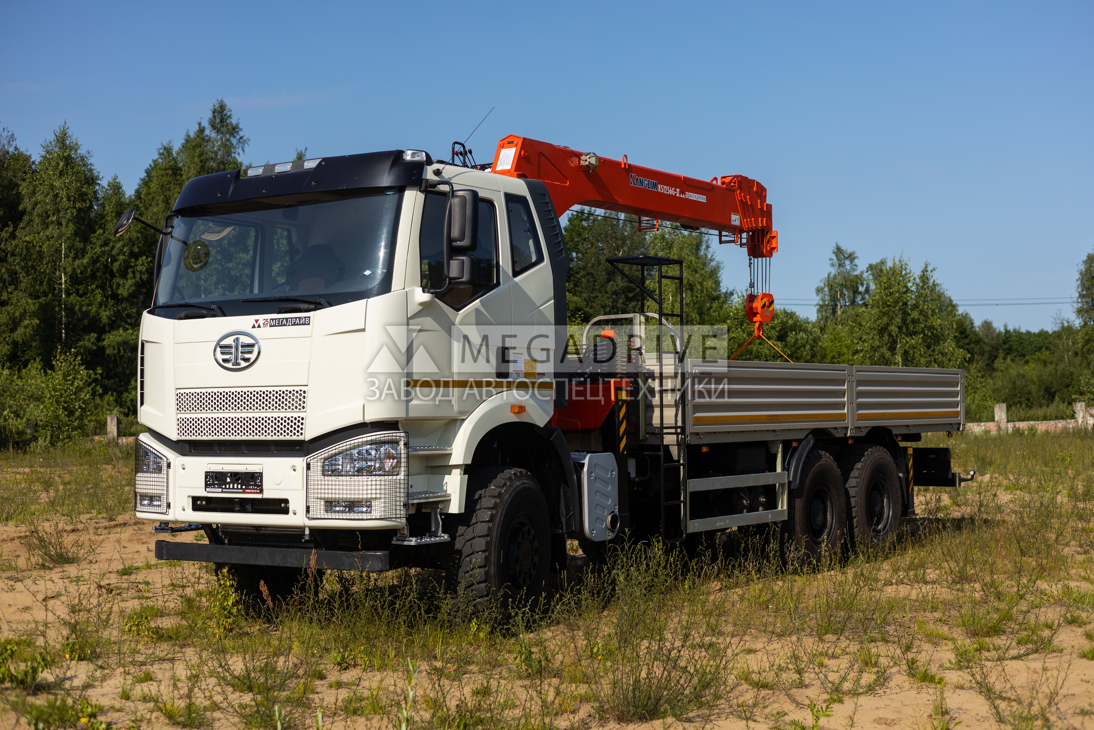 Манипулятор KANGLIM KS1256 на шасси FAW 3250