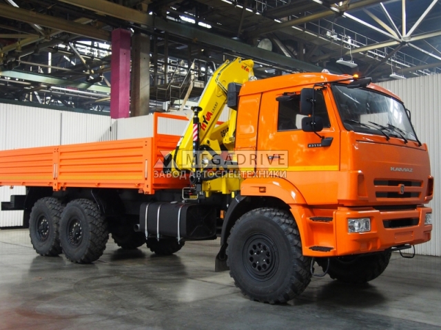 Манипулятор HYVA HB150 E2 на шасси КАМАЗ 43118