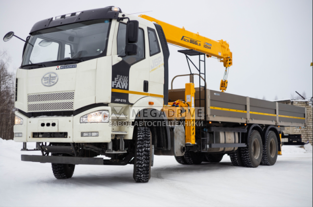 Манипулятор SOOSAN на шасси FAW CA3250