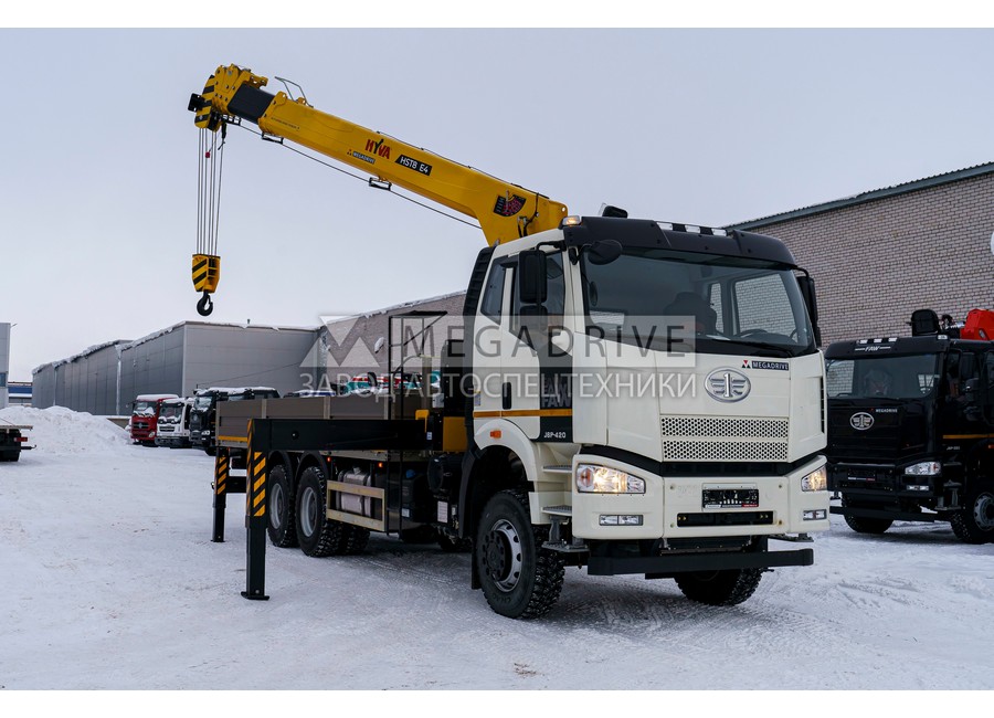 Манипулятор HYVA HST8E4 на шасси FAW