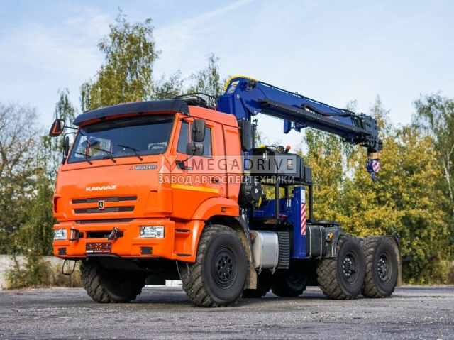 Манипулятор DONGYANG SS2036 на шасси КАМАЗ-43118