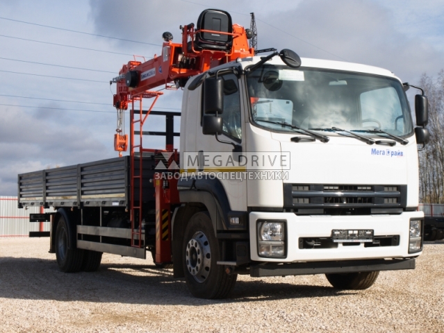 Манипулятор KANGLIM 1256G-II на шасси ISUZU FVR34Q