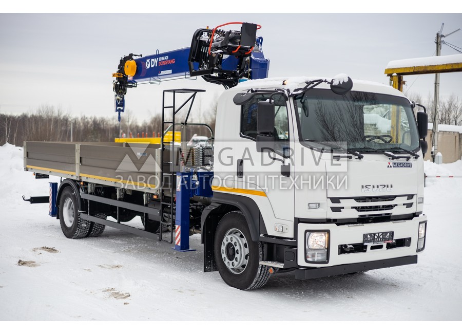 Манипулятор DONGYANG 1956 на шасси  ISUZU FVR-LDUC