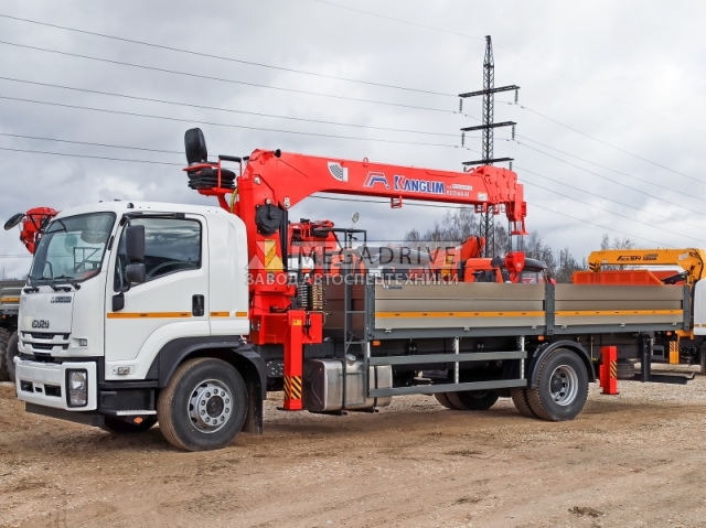 Манипулятор KANGLIM KS-1256-G3 на шасси ISUZU