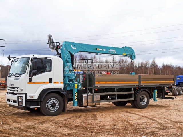 Манипулятор HKTC 7016 на шасси ISUZU