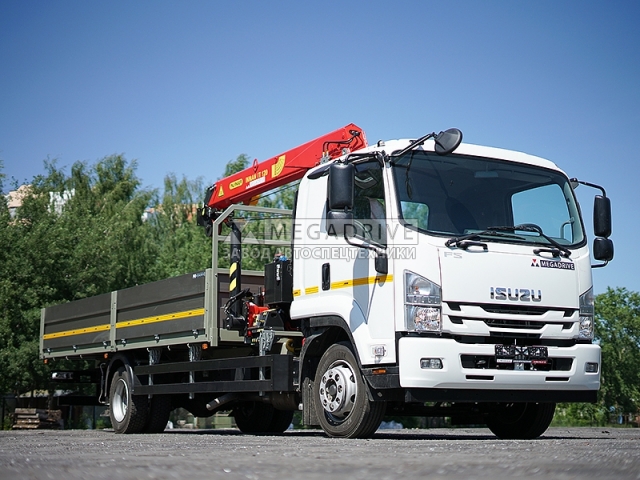 Манипулятор ИНМАН ИТ120 на шасси ISUZU FORWARD