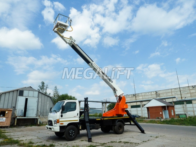 Автогидроподъемник ПСС-131.22Э на шасси HYUNDAI HD-78
