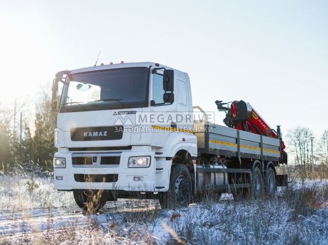 Манипулятор PALFINGER PK 21.501 на шасси КАМАЗ 65207