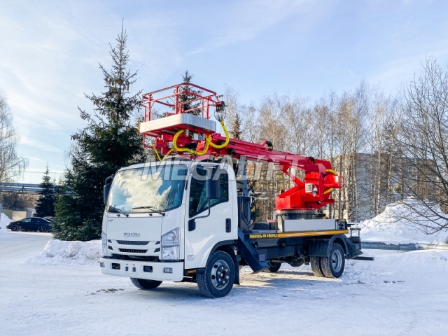 Автогидроподъемник ПСС-131.18Э на шасси ISUZU