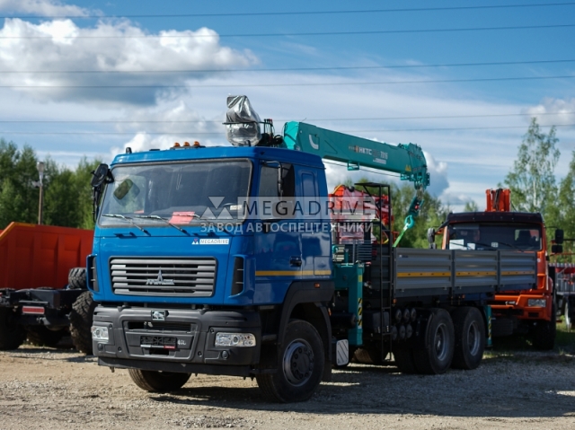 Манипулятор HKTC HLC-7016 на шасси МАЗ 6312С5