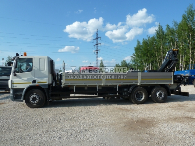 Манипулятор HIAB XS211 DUO на шасси DAF CF75.310