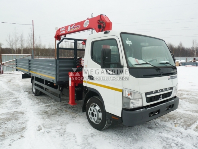 Манипулятор UNIC URV 374 на шасси FUSO CANTER