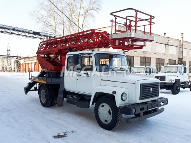 Автогидроподъемник ПСС-131.18Э на шасси ГАЗ 3309
