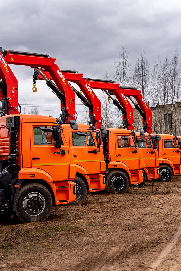 Манипулятор ИНМАН ИМ 320 на шасси КАМАЗ 65115-3081-48