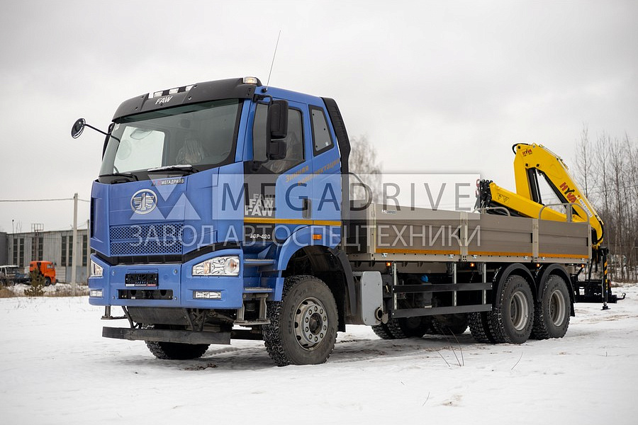 Манипулятор HYVA HB152E3 на шасси FAW