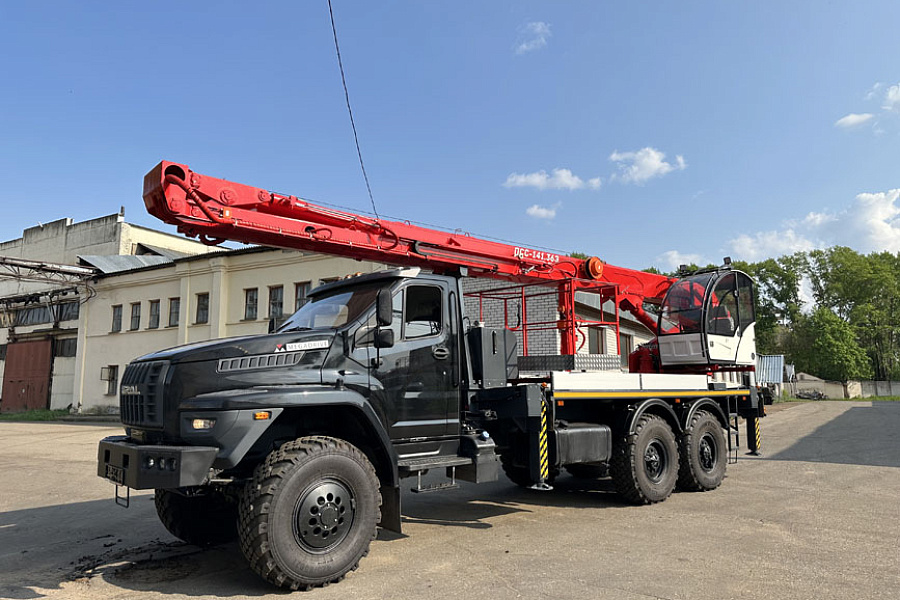 Автогидроподъемник ПCС 141.36Э на шасси УРАЛ NEXT 4320