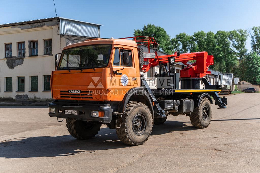 Автогидроподъемник ПСС-131.18Э на шасси КАМАЗ 4326