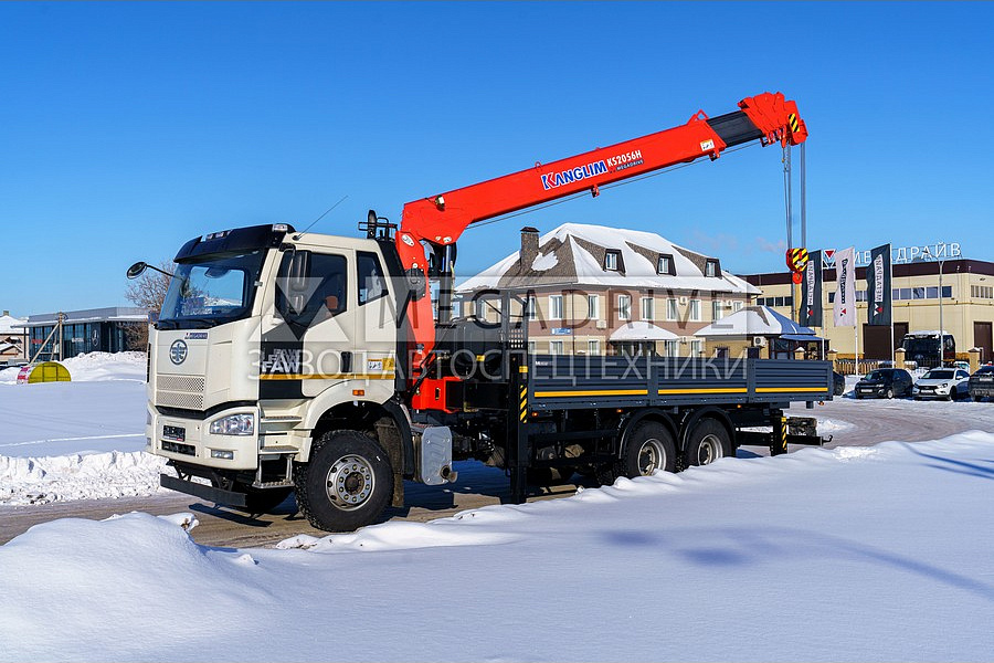 Манипулятор KANGLIM KS2056 на шасси FAW 3250