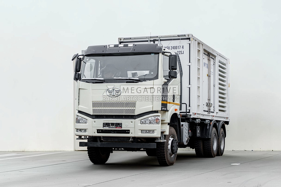 Передвижная электростанция на шасси FAW 3250